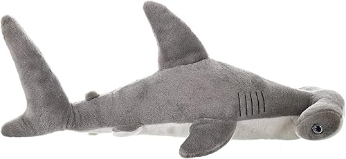 Miniatura 7 de Wild Republic Hammerhead - Peluche de tiburón de peluche, regalo para niños, 20 pulgadas, multicolor