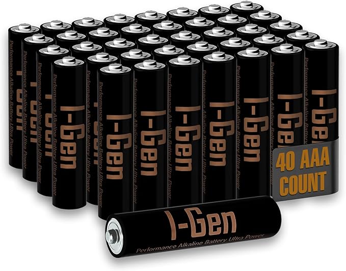 I-Gen A115 Ultra Alkalin AAA İnce Kalem Pil 40’lı Paket LR03 1.5V