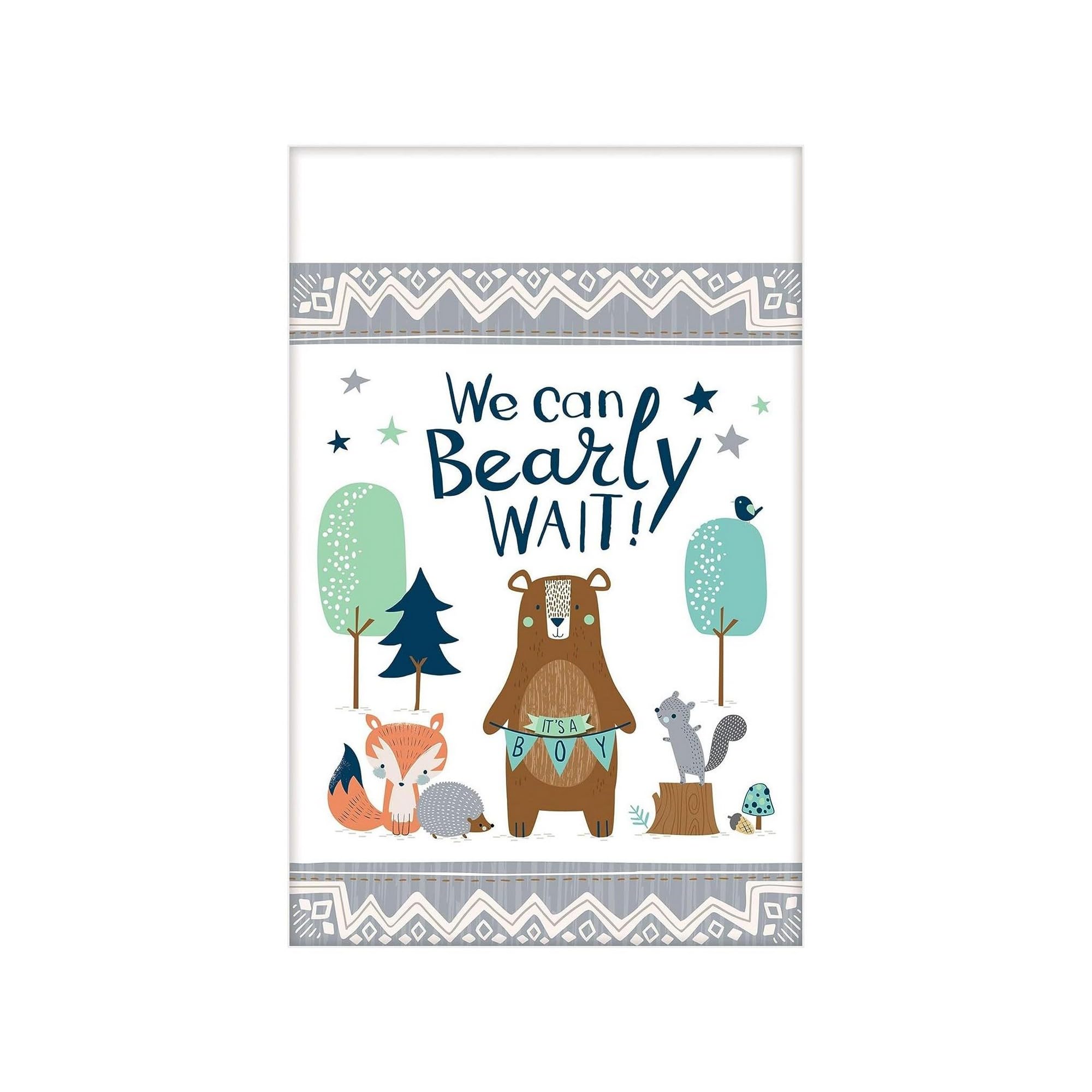 TC PPR BEAR-LY WAIT, Multicolor, 13.8 x 6.7 inch (Rectangular)