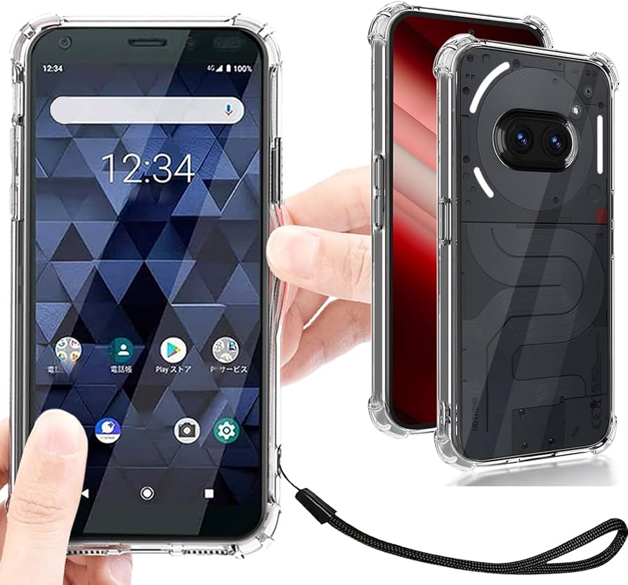 Amazon.co.jp: Nothing Phone 2a ケース クリア 透明 カバー