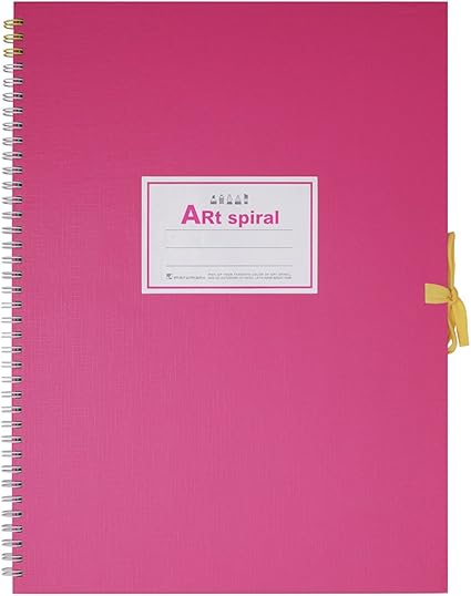 マルマン スケッチブック アートスパイラル F4 厚口画用紙 24枚 ピンク S314 08 スケッチブック 文房具 オフィス用品 Amazon