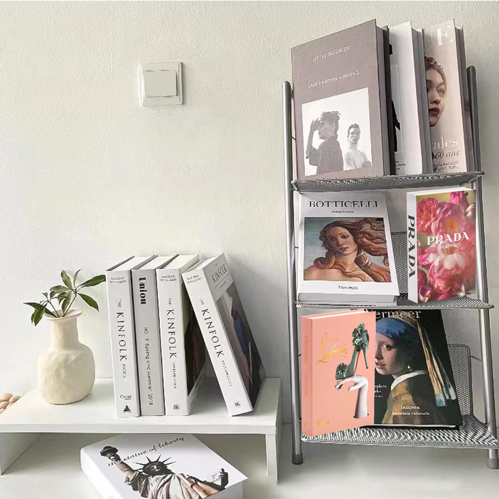 Libri Decorativi Per Casa 3 Pezzi - Copertina Rigida, Moderni, 26.7x17.5x4.2cm, Per Scaffali - Foto 2