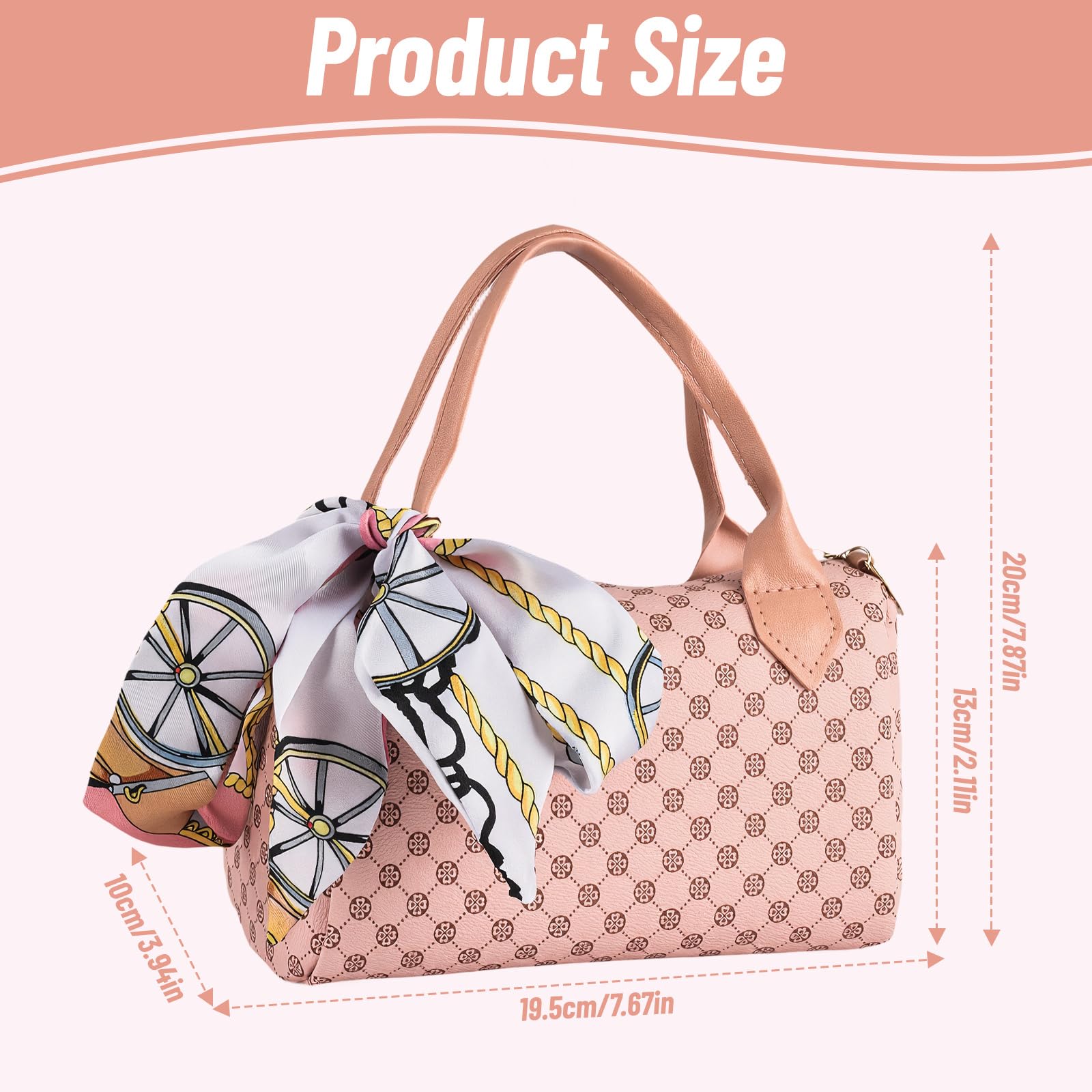 Little Girls Play Purse con trucco finto