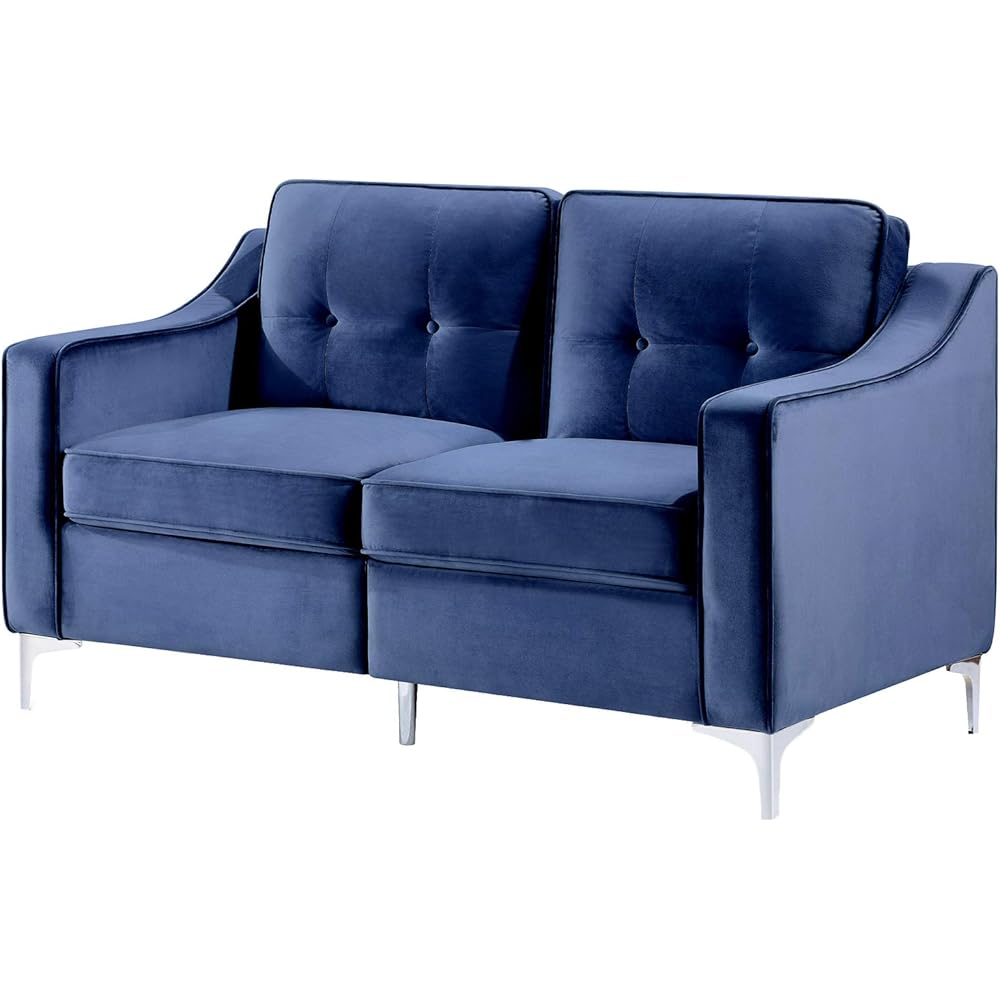AINN 57 Inch Sofa Loveseat for 2 People Mini Couch