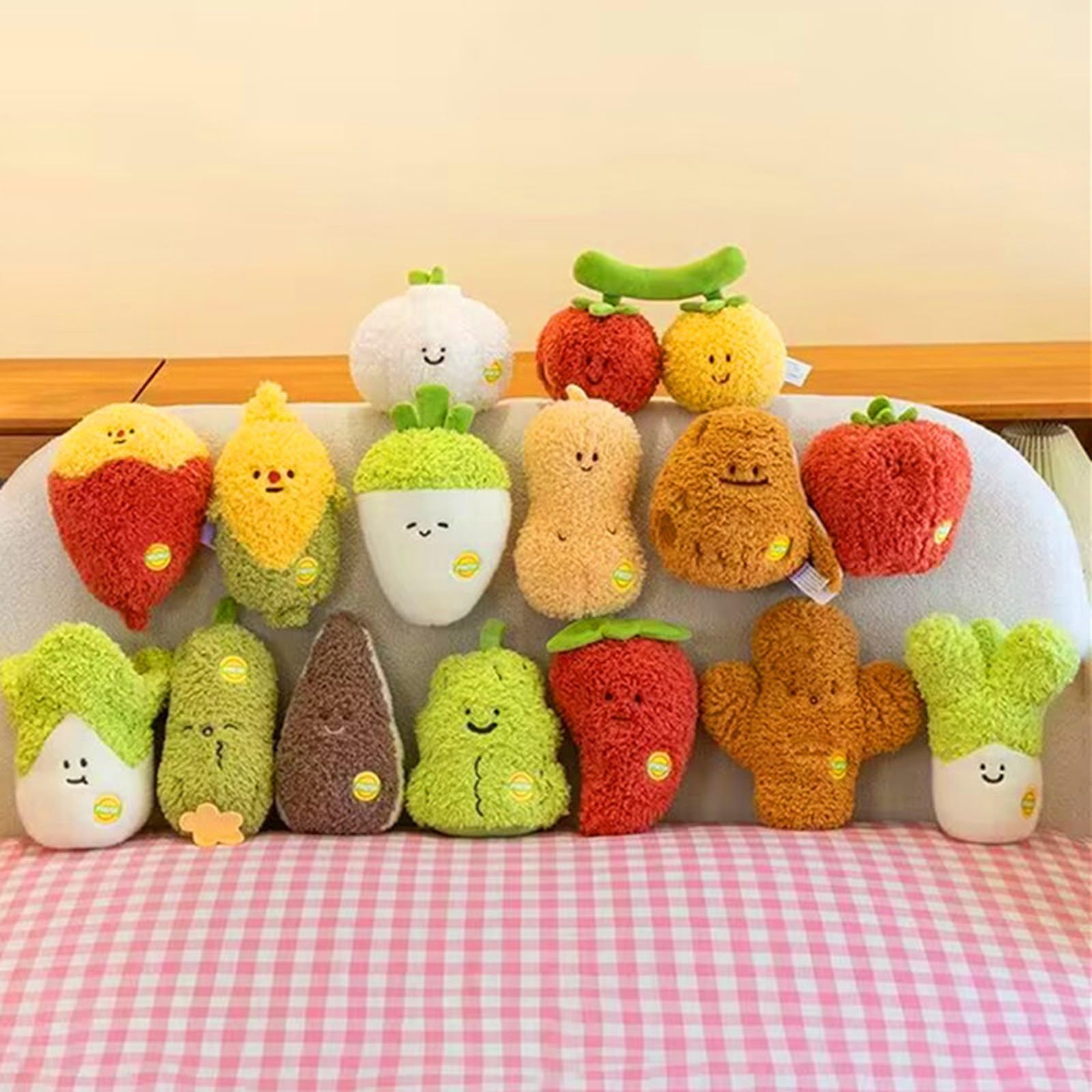 Cute Onion Plush Doll - Soft Stuffed Vegetable Toy For Kids