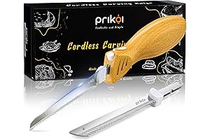 Cordless Electric Knife for Precision Fillet Cutting and Easy Carving