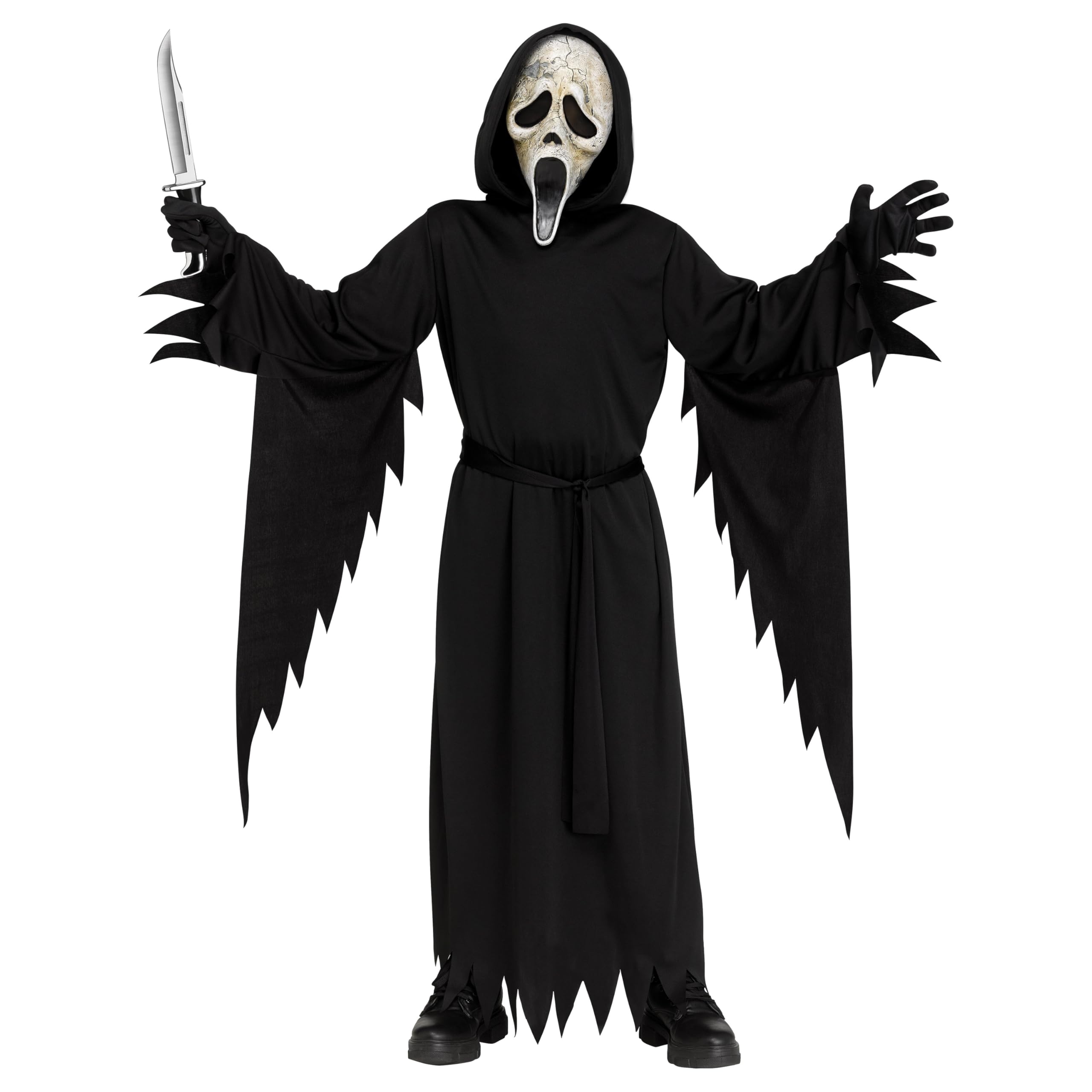 Fun World Dziecięcy Ghost Face® Kostium starzejącego się dziecka