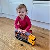Teamsterz Construction Transporter Vehicle Playset | Construction Car, Lorry And Construction Truck Toys | Indoor And Outdoor Sandpit Toys | Toy Car Launcher | Cars Storage And Ramp | Ages 3+