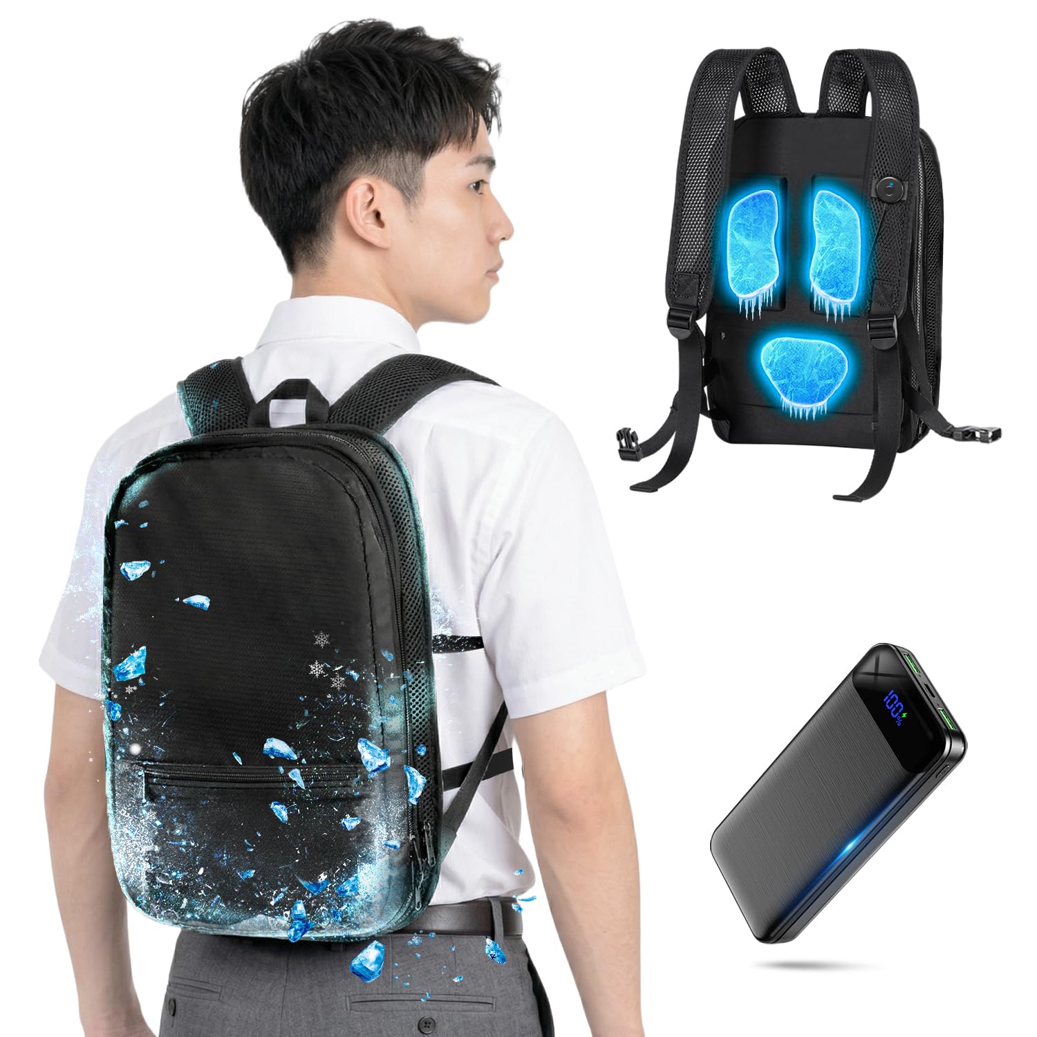 Amazon | [AGGOZ] 【2026最新進化】ペルチェベスト 冷却プレート 3枚