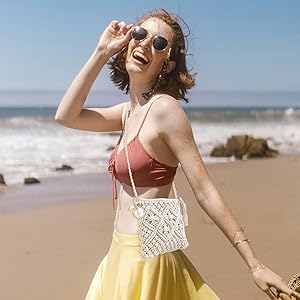 Kleine umhängetasche strand Clearance