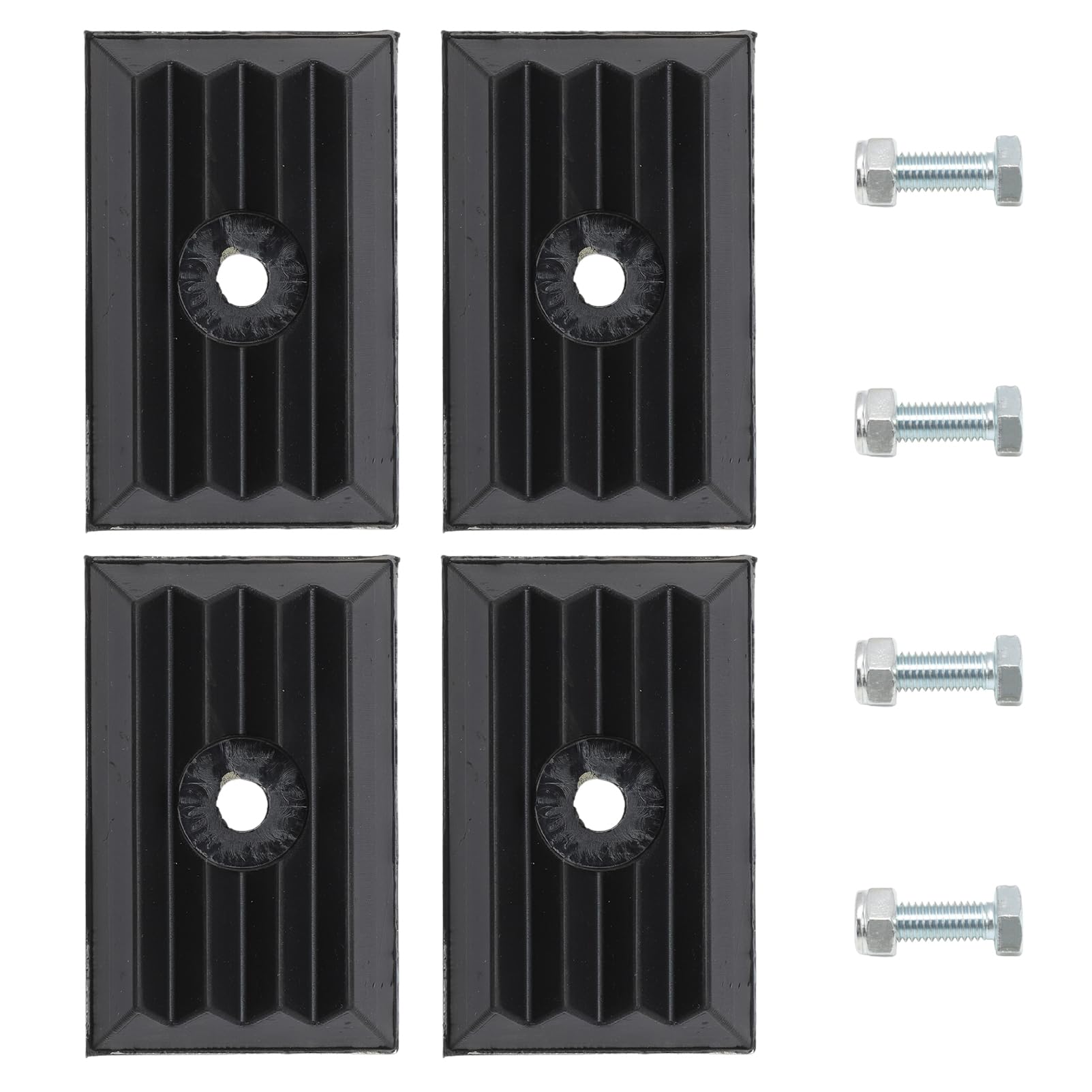 Lot de 4 tampons de butée, ressort à lame intermédiaire, kit de réparation pour Jumper Boxer Ducato avec vis essieu arrière inférieur gauche et droite 1350930080,1362685080