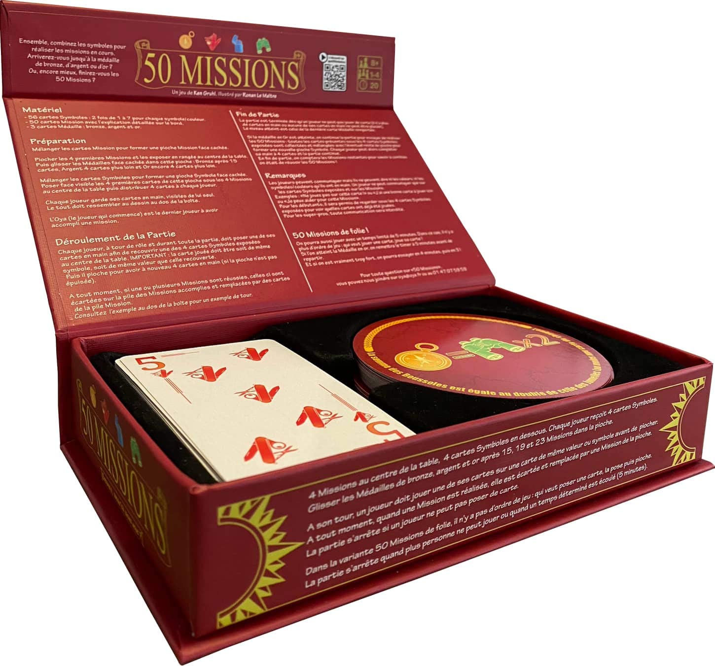 Jeu de société Oya 50 Missions