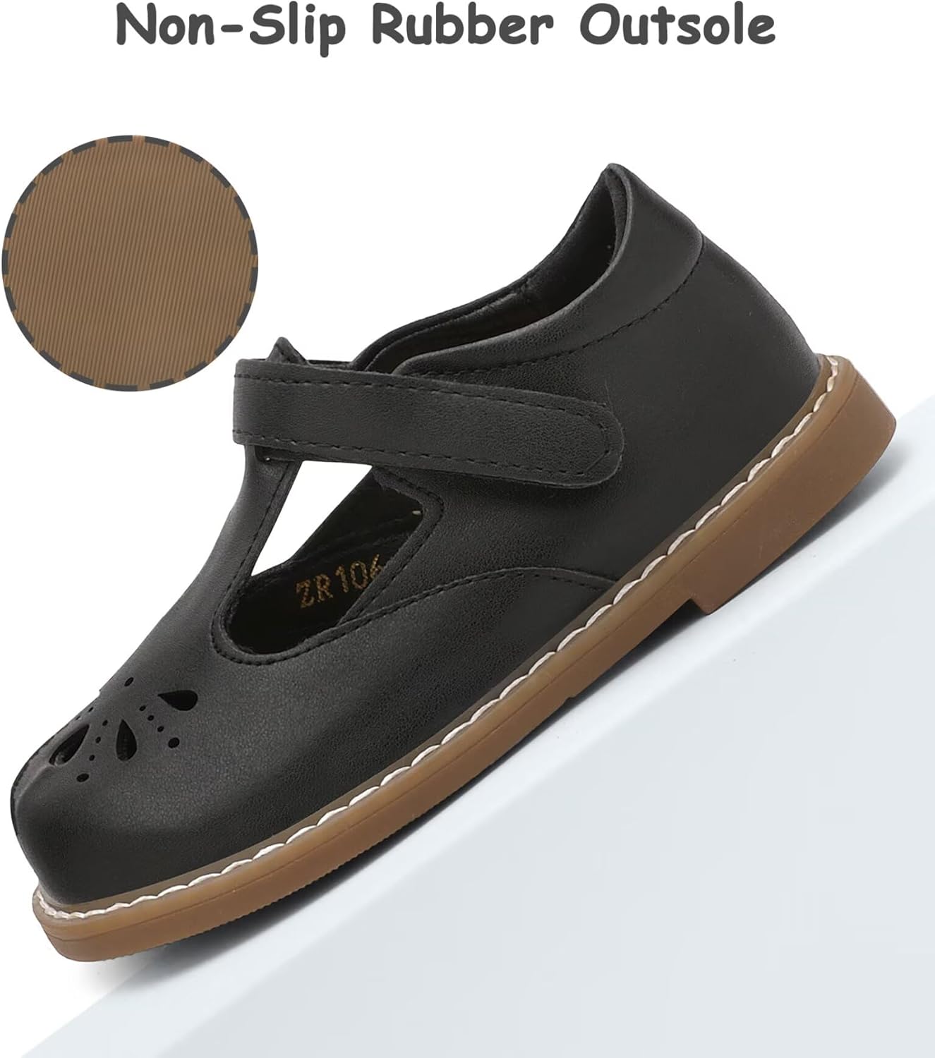 Toddler Girl Mary Jane Dress Shoes-Little Girls School Uniform Shoes - Image 5