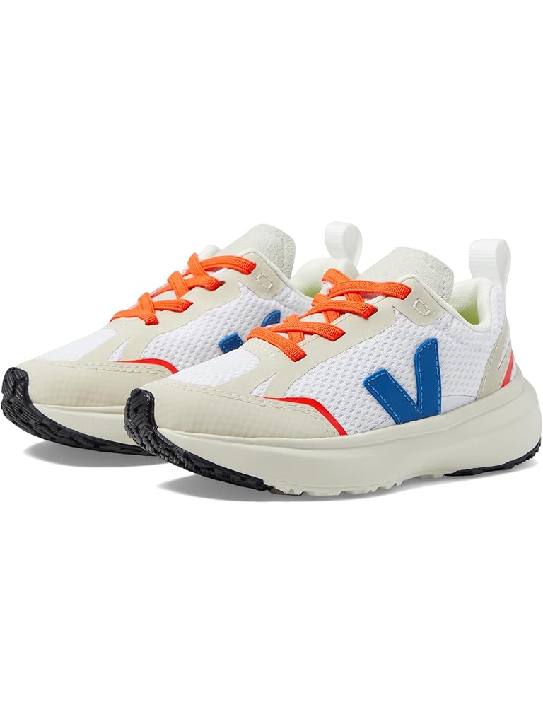 White VEJA Small Canary Alveomesh (Toddler)