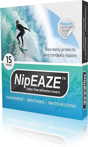 NipEaze - Protector transparente para pezones 15 pares