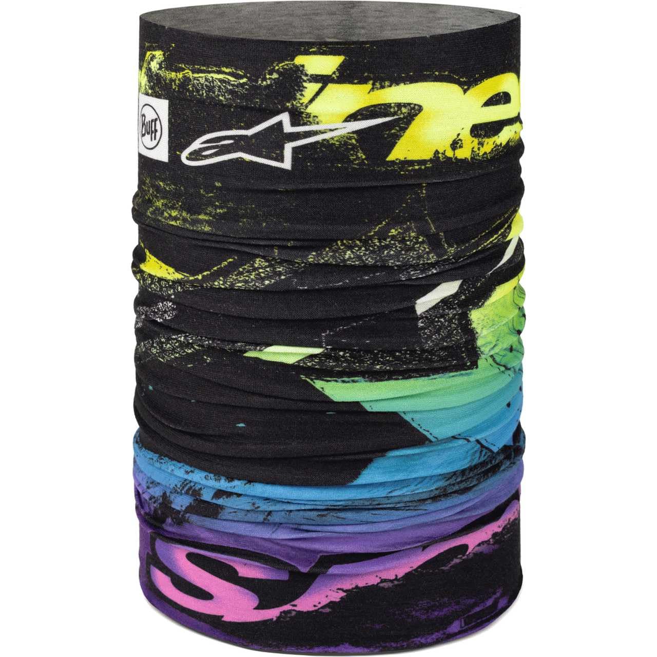 Buff Original Ecostretch Ignite Alpinestars Biker Headwear Neckwear Face Snood