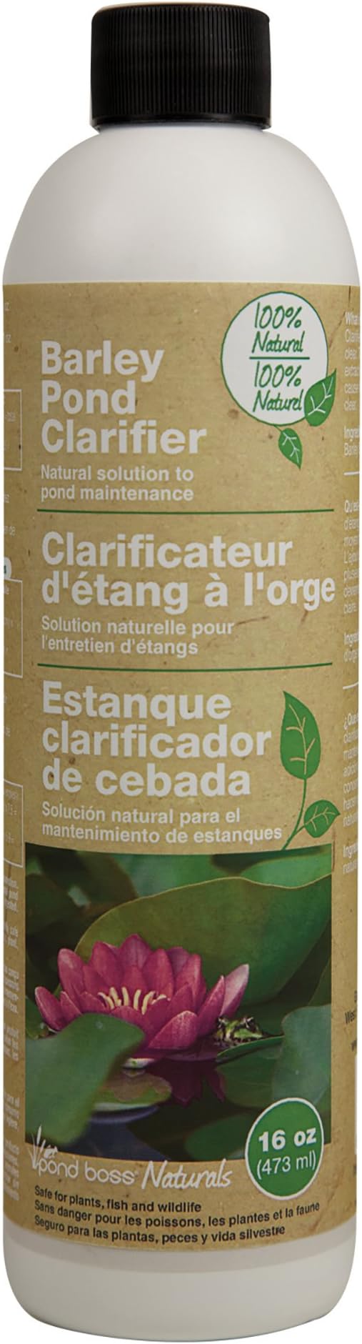 Pond Boss Barley Pond Clarifier, 16-Ounce