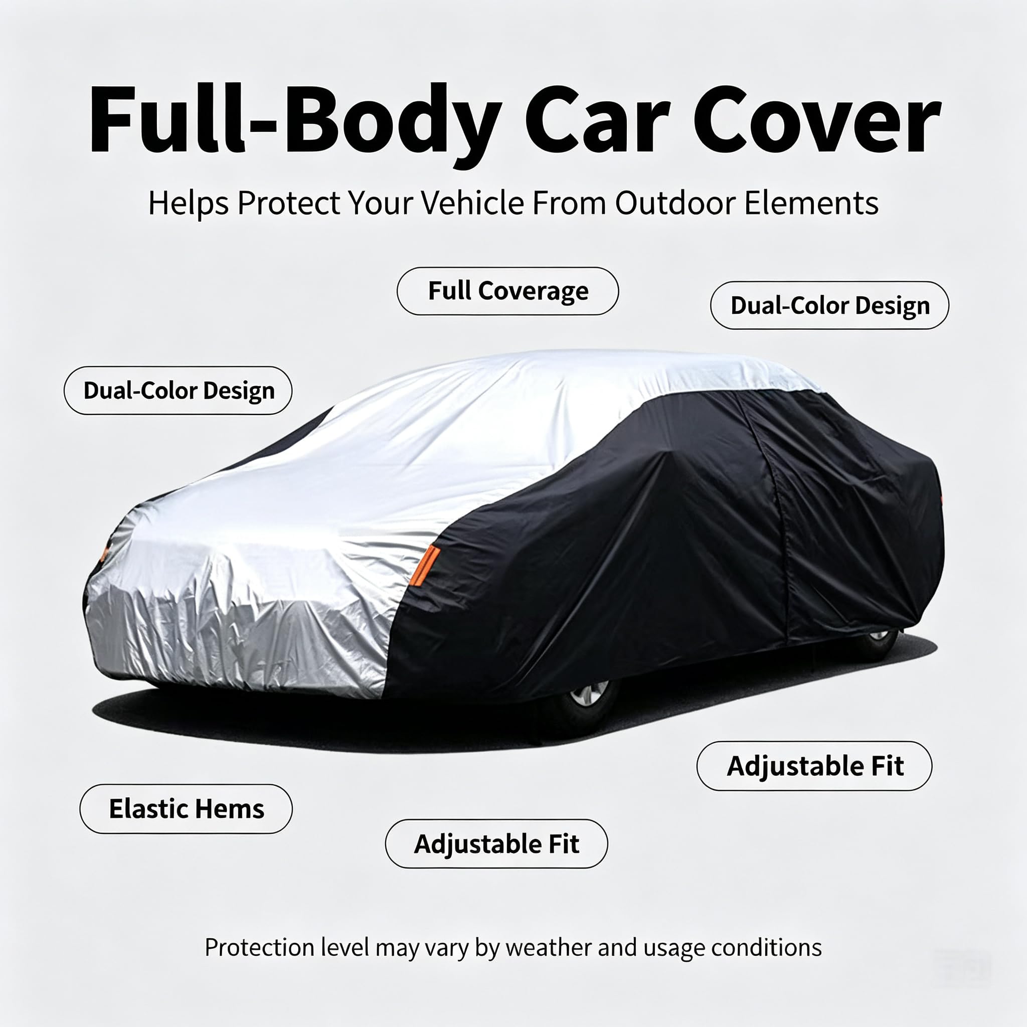 Telo Copriauto Compatible per A40 Farina Mark II (1962-1965) | Impermeabile Protettore Auto Tutte Stagioni, Resistente Al Gelo, Al Freddo, Alla Neve