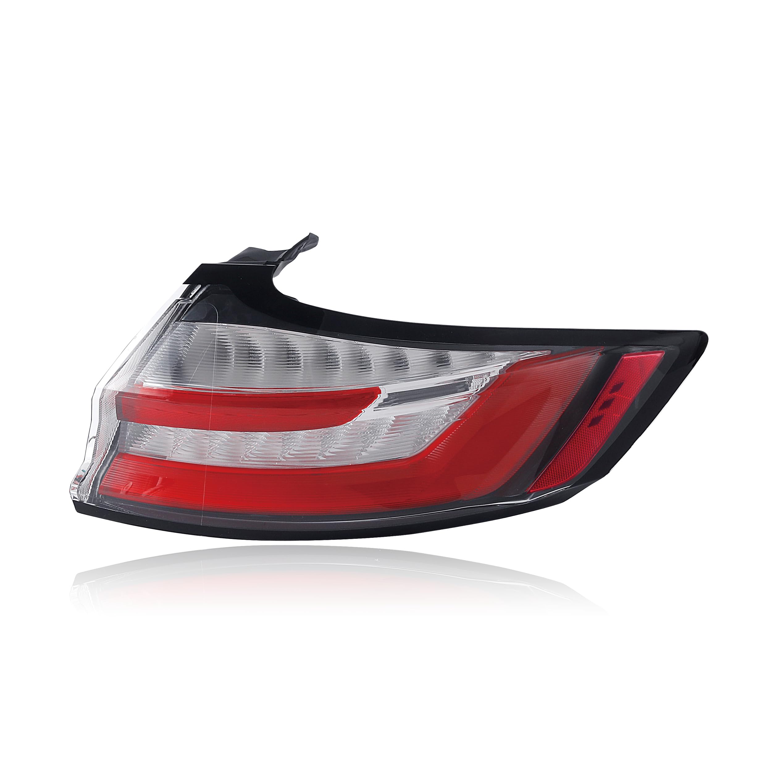 led tail lights compatible with 2019-2024 ford edge se,sel,st-line | taillight rear brake lamp signal assembly(without running lights)right passenger side fo2805126 kt4z13404l