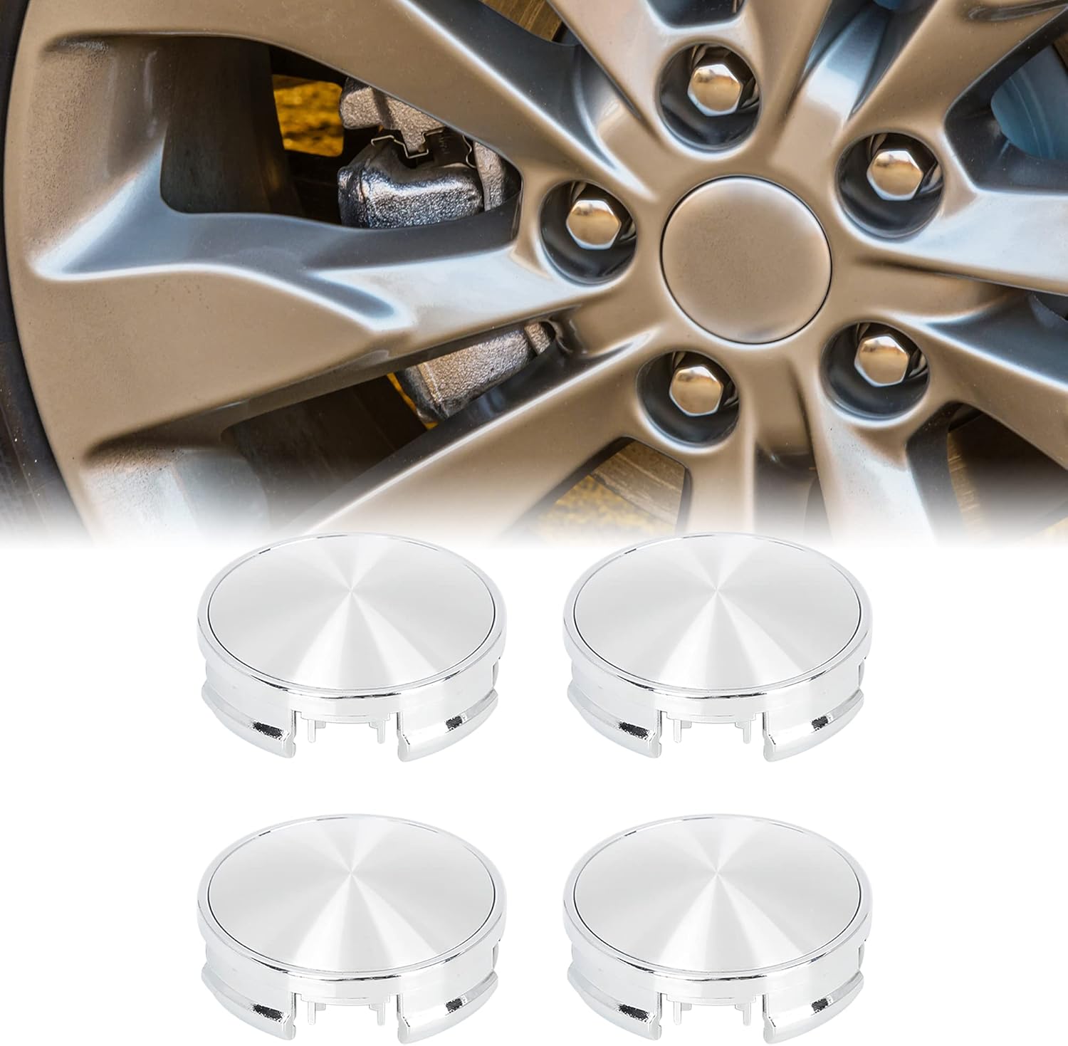 X AUTOHAUX Detailný pohľad na kryt náboja kolesa