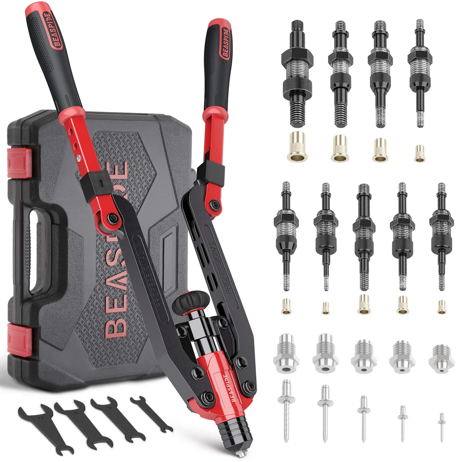 Buy 21" Rivet Nut Tool Setter Kit 2 in 1, Beaspire Professional Hand
