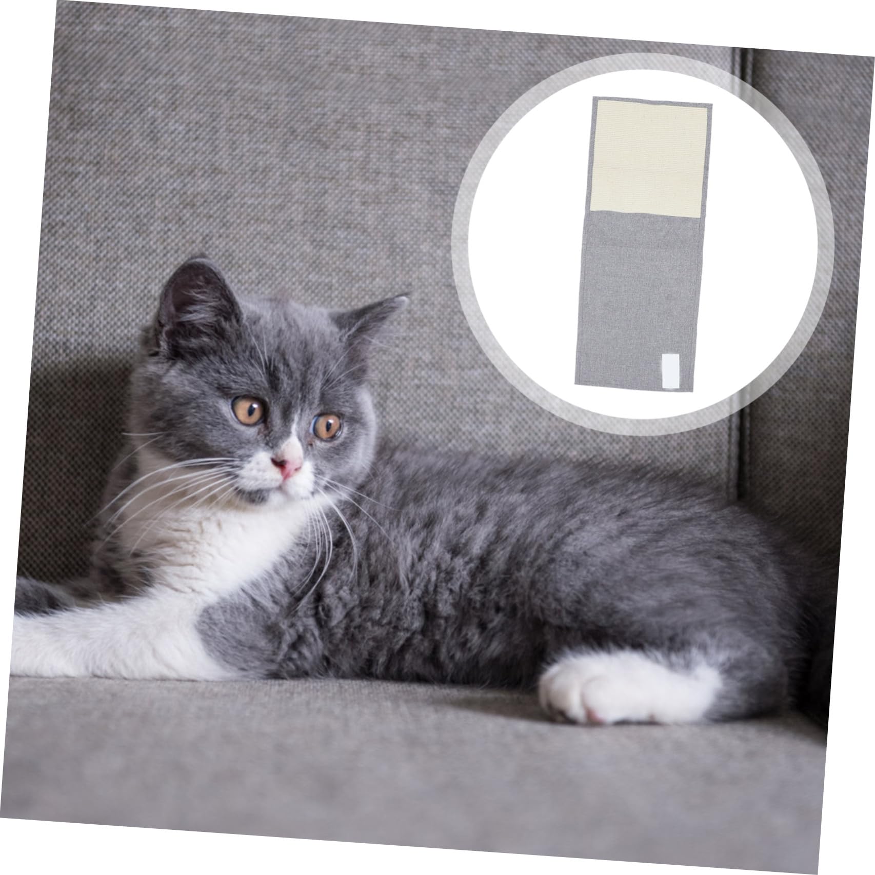 Protector para Sofá contra Arañazos de Gato Garra de Sisal, Funda Protectora para Reposabrazos, Adecuado para Oficina y Hogar, Antiarañazos y Resistente