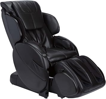 Human Touch Bali Full Body Stretch and Massage Chair | Advanced 3D Rollers | LCD Easy Remote | Cloud Touch | Relaxation to Recovery Modes | Black Color Option