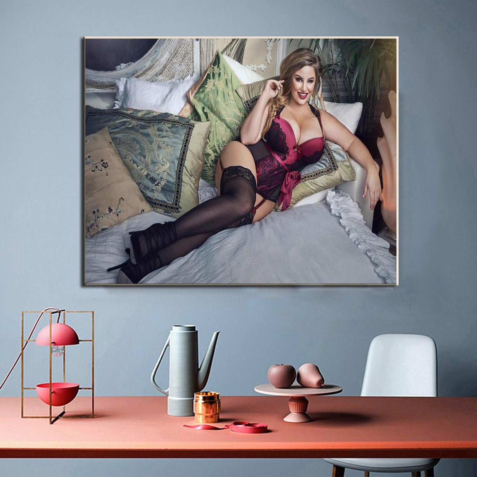 AAHARYA Ashley Alexiss Poster Sexy Model Photography Canvas Print Canvas  Painting Wall Art Poster for Bedroom Living Room Decor 16x20inch(40x51cm)  Frame-style: Posters & Prints - Amazon.com