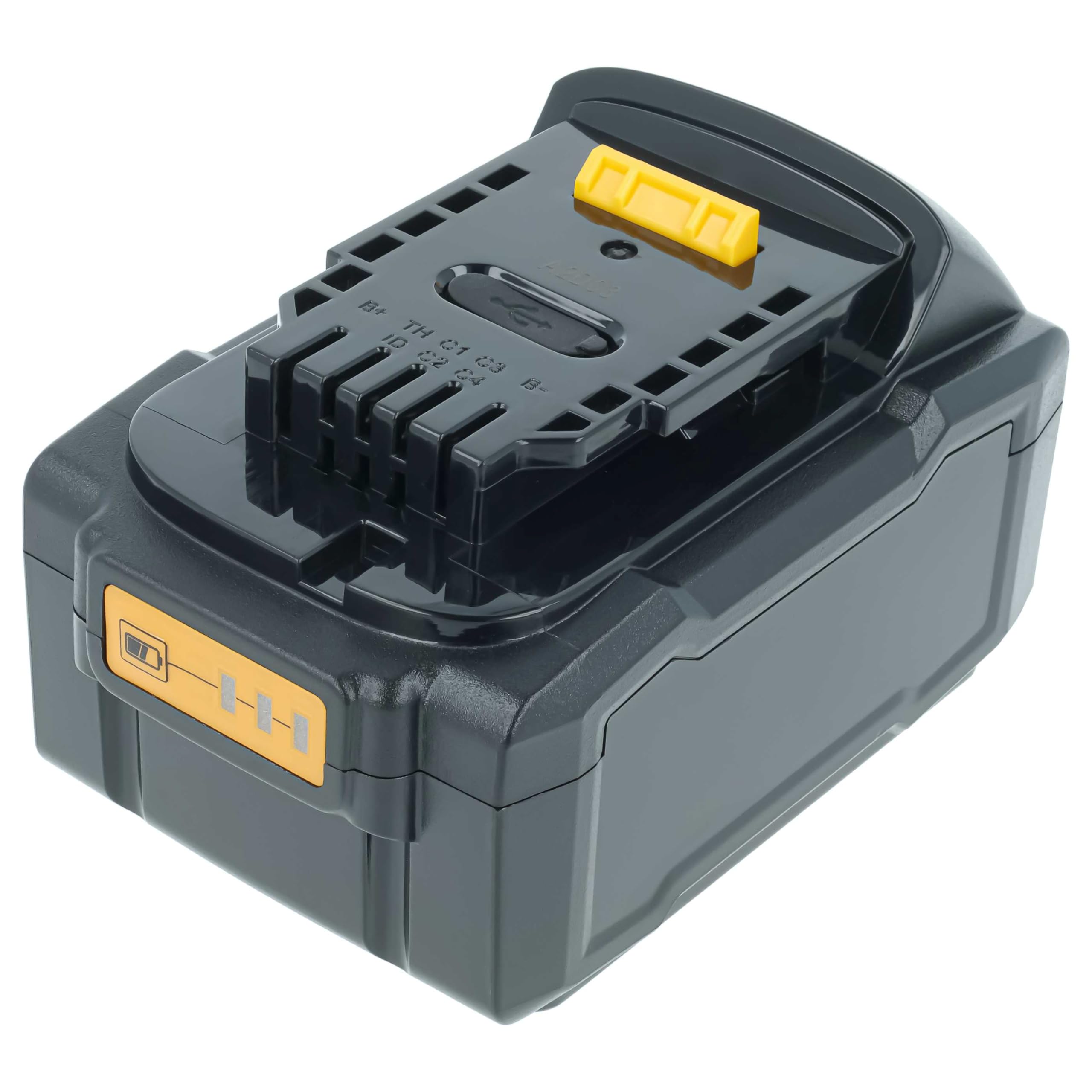vhbw Bateria kompatybilna z Dewalt DCS355N-XJ, DCS355N, DCS350N-XJ, DCS355, DCS361 narzędzie (4000 mAh, Li-Ion, 18 V), 1x USB-C