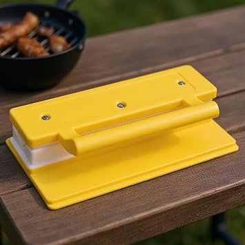 Kebab Press – Manual Kebab Skewers Mould for Barbecue, Effortless Quick Meat Shaper for Outdoor Cooking, Picnic, Garden, Camping