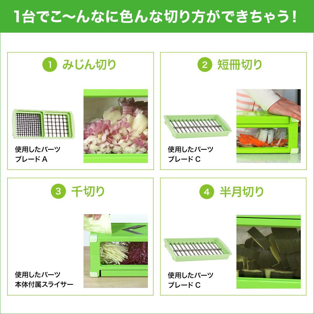 Amazon.co.jp: ショップジャパン 【公式】ナイサーダイサー マジック