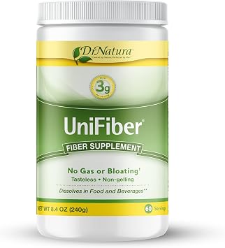 Dr. Natura Unifiber, Natural Fiber Supplement, 8.4-Ounce