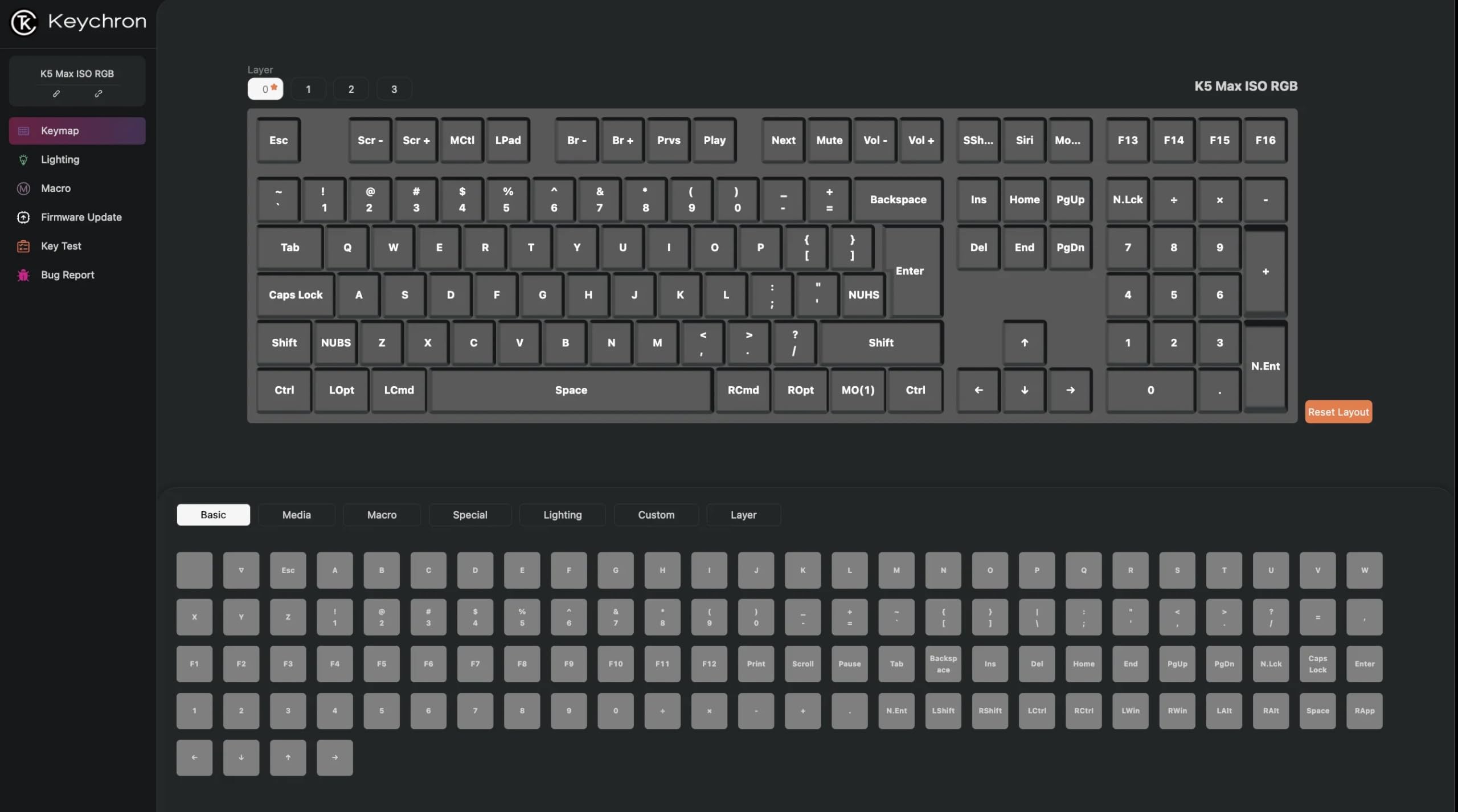 Keychron K5 Max Tastiera Meccanica Wireless – Layout Italiano QWERTY, Tripla Connessione (Bluetooth/2.4GHz/USB-C), Hot-Swappable, Compatibile con Mac/Windows/Linux - Switch Low-Profile Gateron Brown