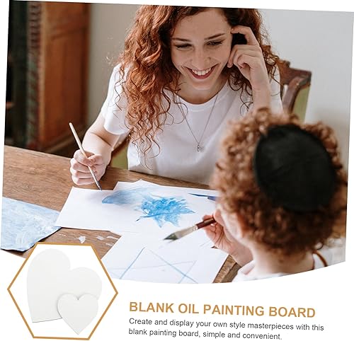 Miniatura 4 de TEHAUX Tablero de pintura al óleo para niños, tablero de dibujo de pintura para lienzo, tablero de pintura acrílica, lienzo de dibujo, tablero de