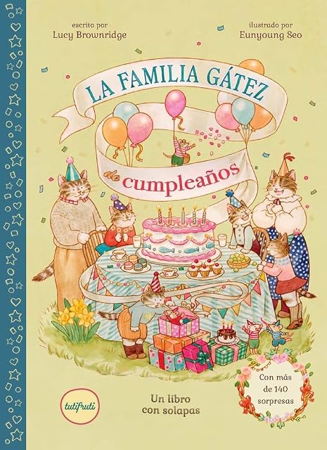 Portada de La familia Gátez de cumpleaños