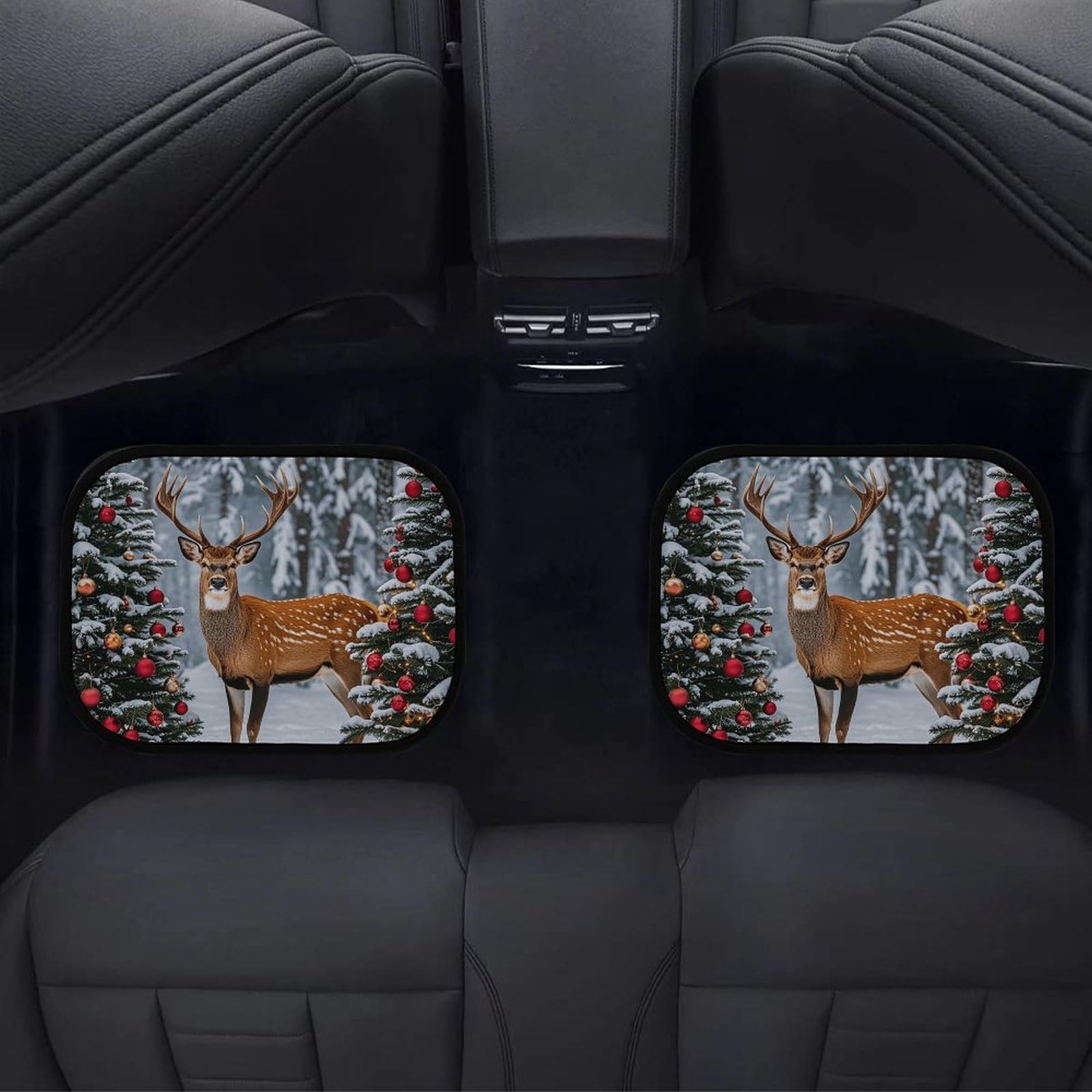 4 tappetini per auto, resistenti, antiscivolo, facili da pulire, adatti per la maggior parte delle auto, per tutte le stagioni, universali, adatti per SUV, berline e camion