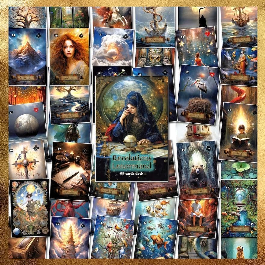 超美麗デッキ✨海外インディーズ✨宇宙の星図のルノルマン 正規品