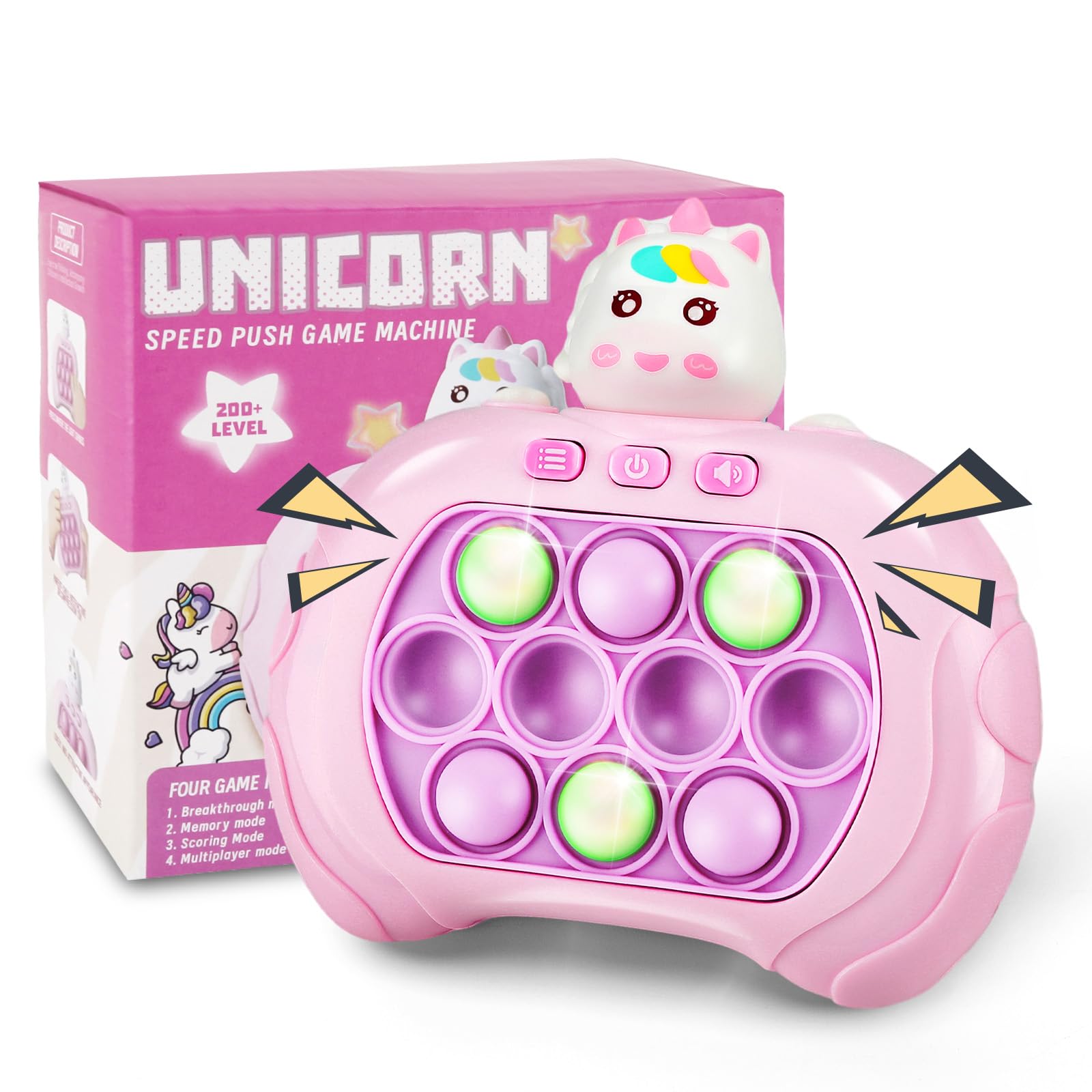 Jeu junior Kidz World Anti Stress Sensoriel Push Pop It Bubble Fidget Toy Modèle aléatoire - Balle et jouet sensoriel - Achat & prix