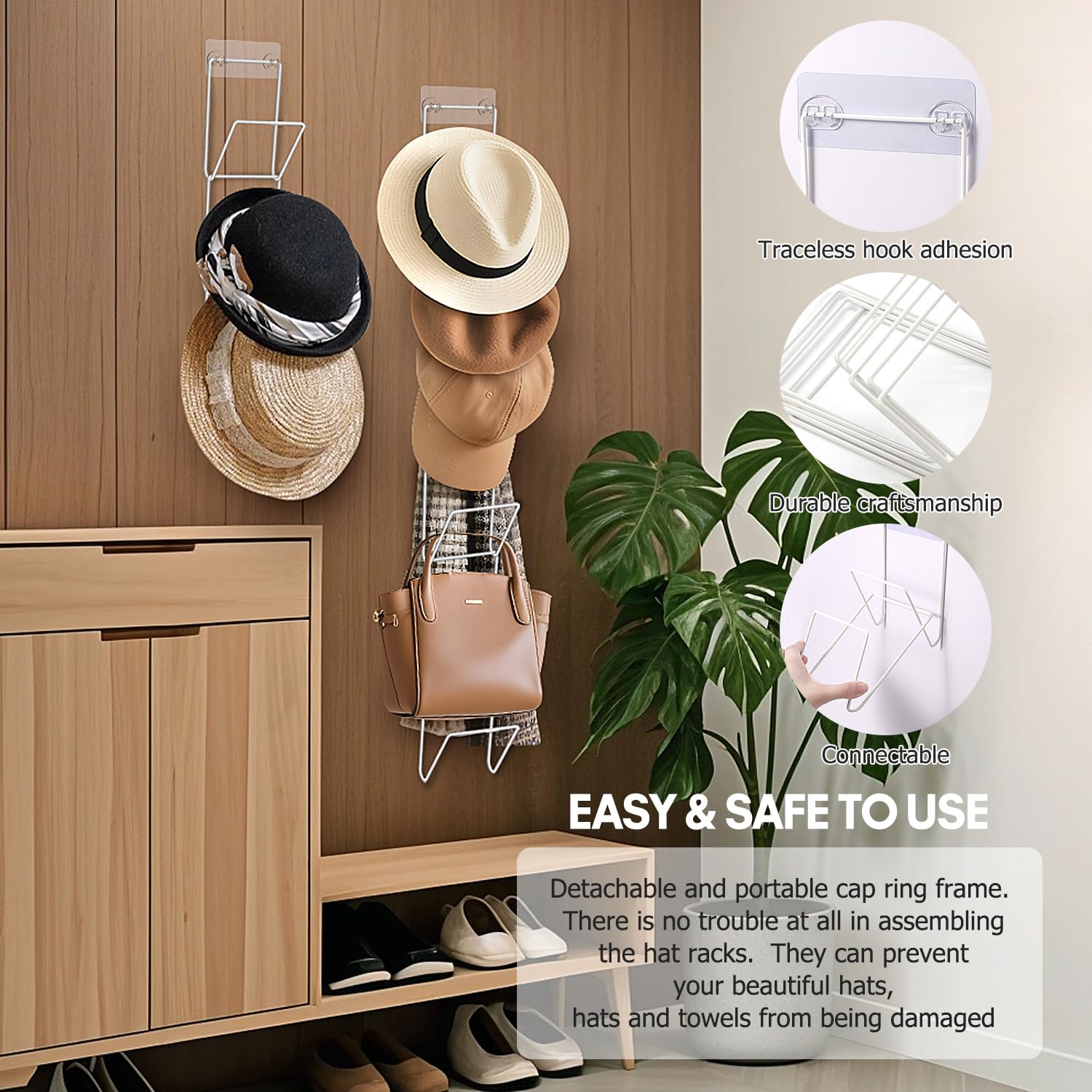 Gfamous Tassenhaken, kast, handtassen, opslag, hoedenstandaard, kledinghanger, organizer, tassenhouder voor kledingkast, voor sjaals, handtassen, handdoeken, stropdassen over deur, wandmontage met Gfamous Tassenhaken, kast, handtassen, opslag, hoedenstandaard, kledinghanger, organizer, tassenhouder voor kledingkast, voor sjaals, handtassen, handdoeken, stropdassen over deur, wandmontage met
