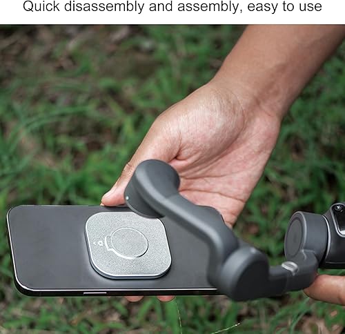 Miniatura 3 de Magnetic Phone Holder for OM 5 6 SE Stabilizer  Strong Magnet  Phone Mount for Video,  360 Rotation  Universal Magnetic Base Fits All Cell Phone