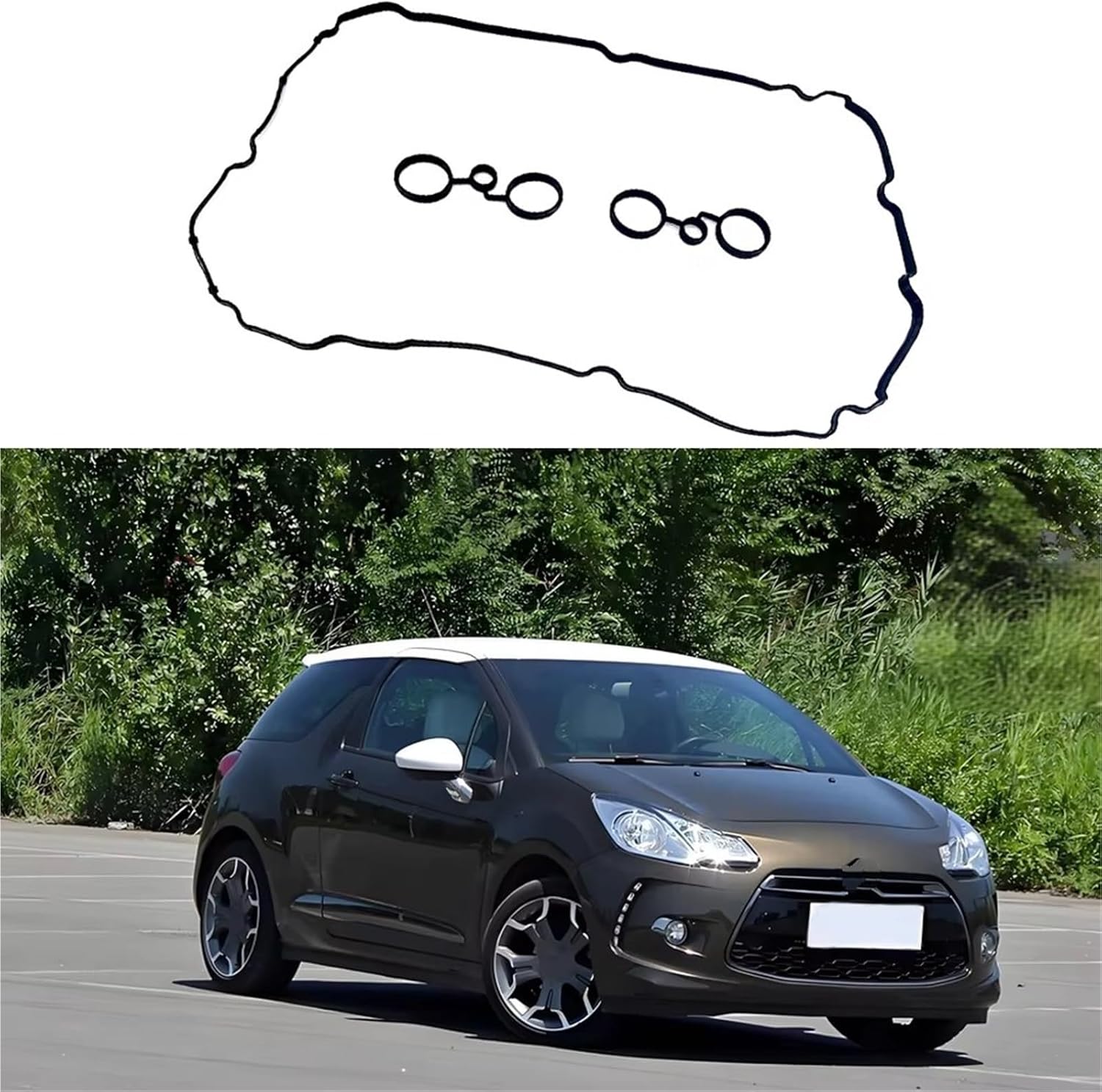 Valve Cover Seal for Citroen for C4 for Grand for Picasso Ii 9805264280 0249E6 Wg1231709 Engine Valve Cover Gasket Kit Car Accessories