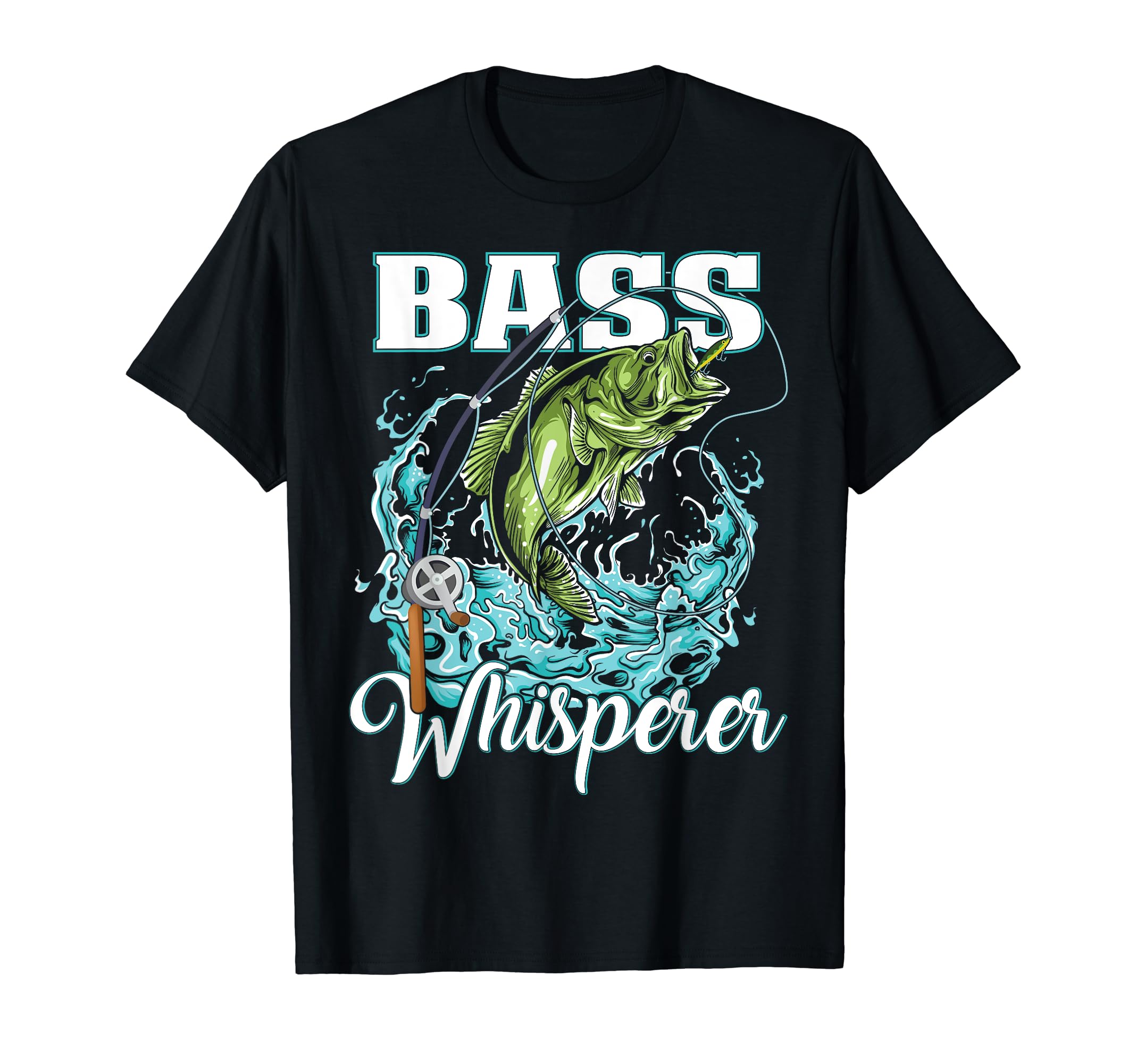 Professional Angler Bass Whisperer Fischer T-Shirt