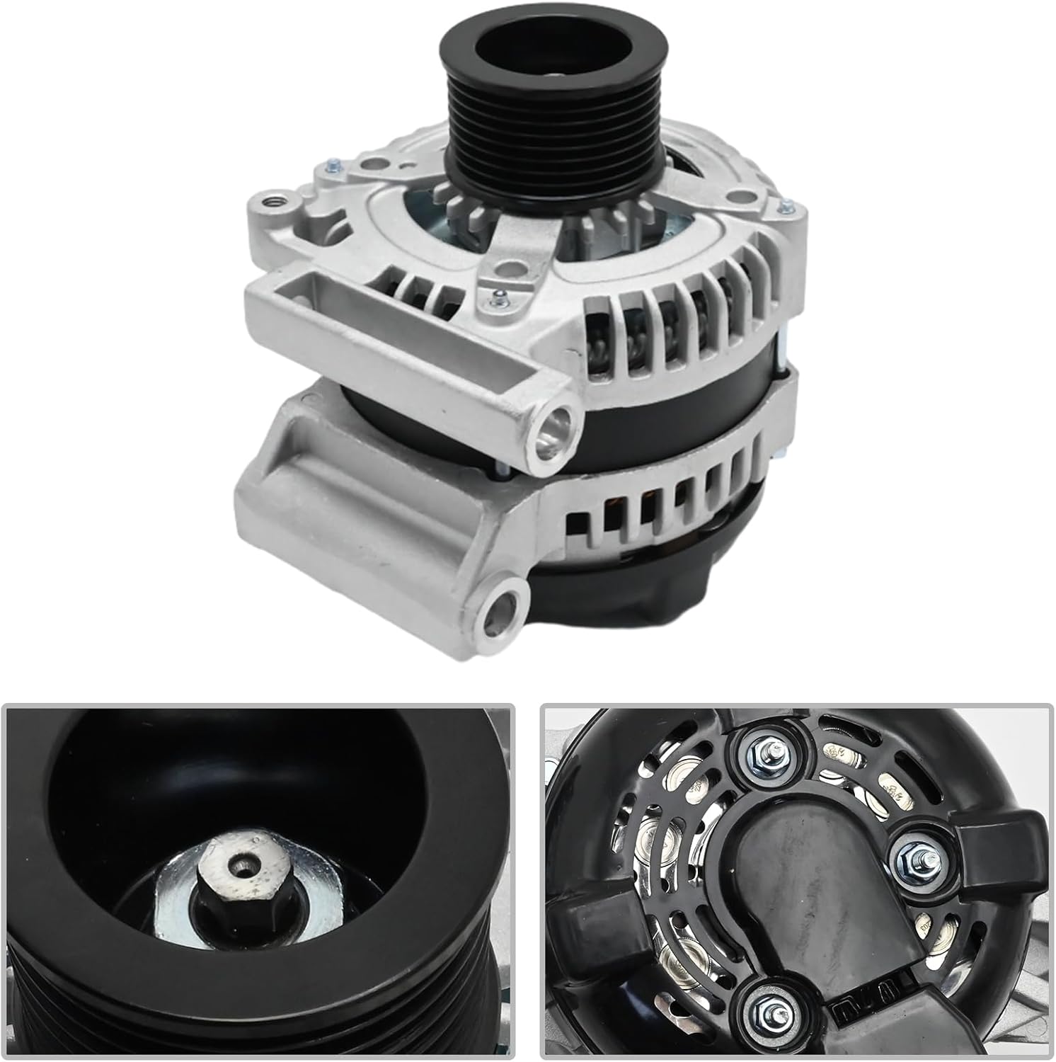 27060-0S020 12V 150A Alternator High Output Alternator Replacement for Toyota Sequoia 2008-2022 Replacement for Toyota Tundra 4.6L 5.7L 2007-2016 Replace 104210-5090