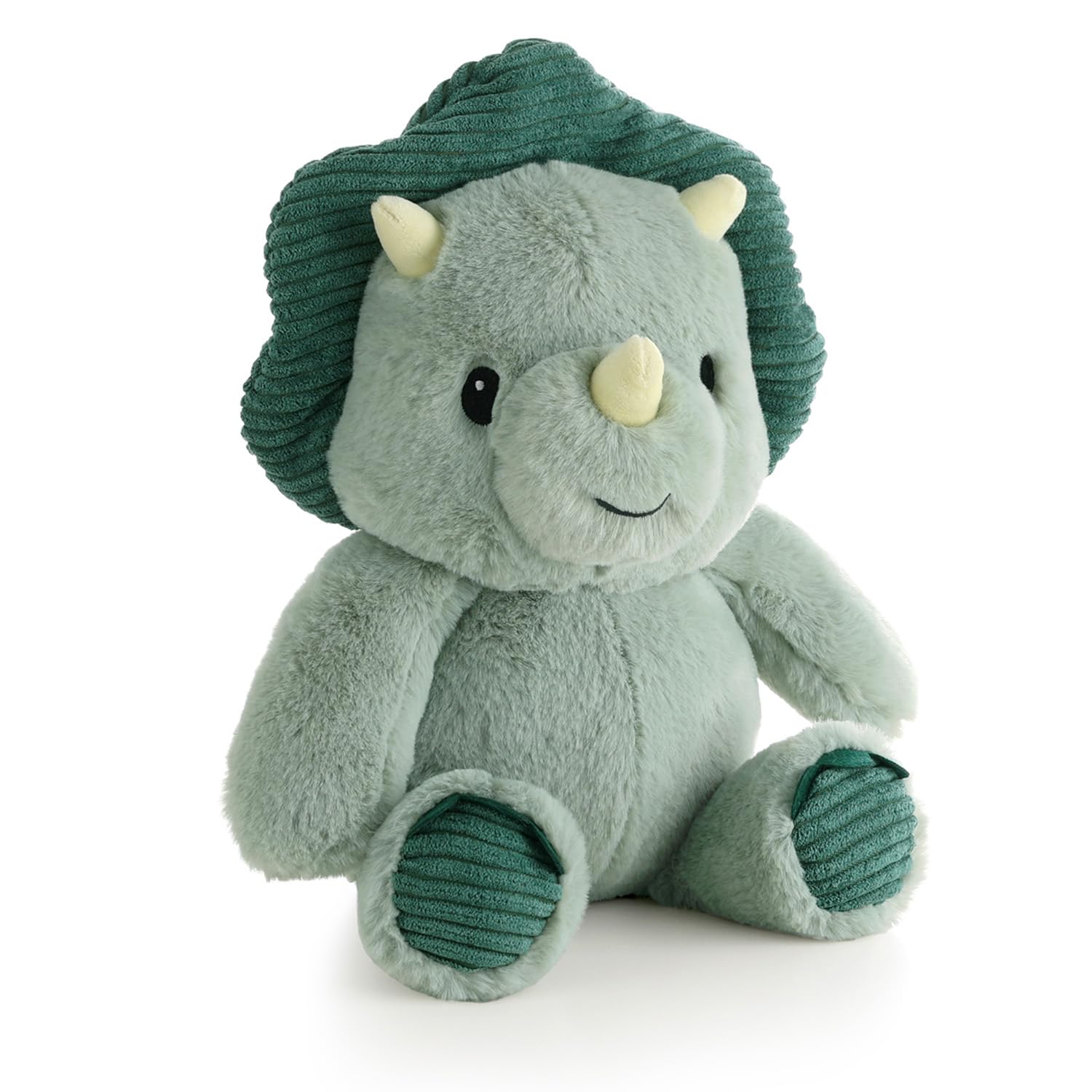 The Peanutshell Plush Dinosaur Stuffed Animal - 10 inch - Baby Safe - Machine Washable - Soft Baby
