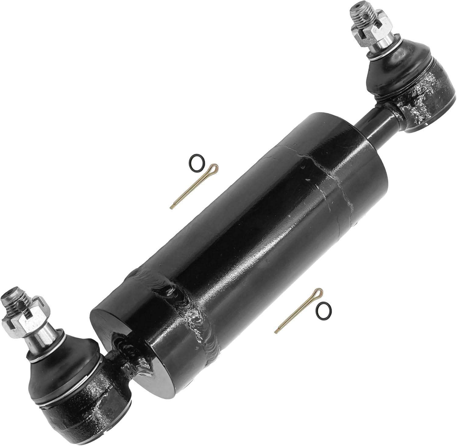 Caltric Steering Cylinder 4 Wheel Steer AWS Compatible With John Deere 455E Crawler Loader