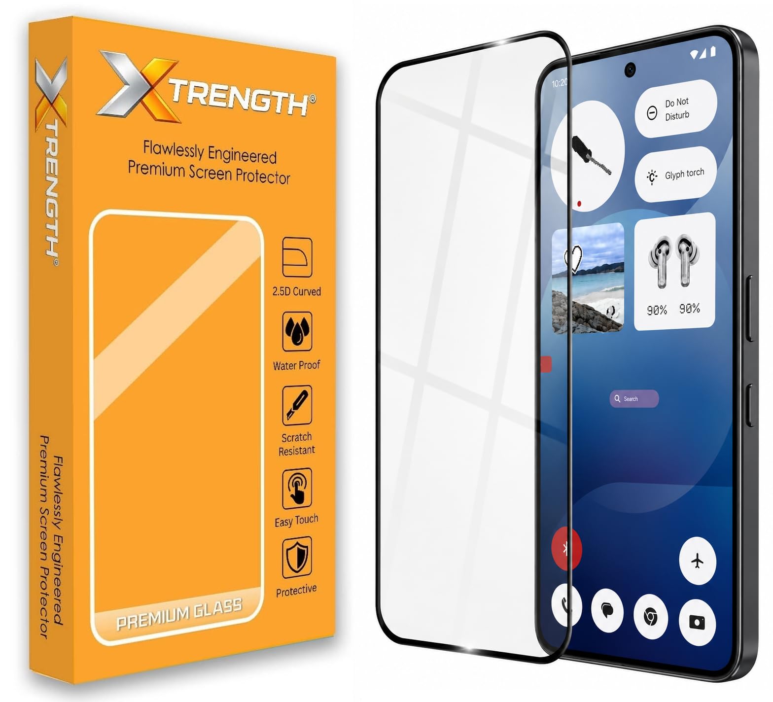 Tempered Glass for Samsung Galaxy S23 Ultra (6.8 Inch) with Installation Kit | 9H Edge to Edge Screen Protector | Anti Scratch — Amazon image 14