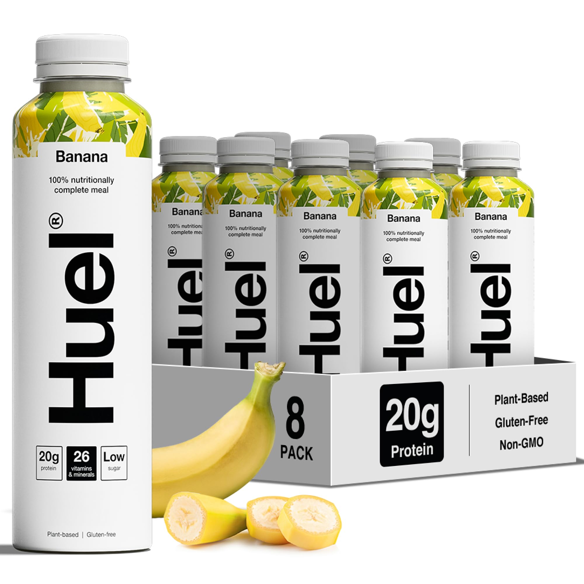 Huel Listo para Beber Comida Completa Plátano 8x500ml