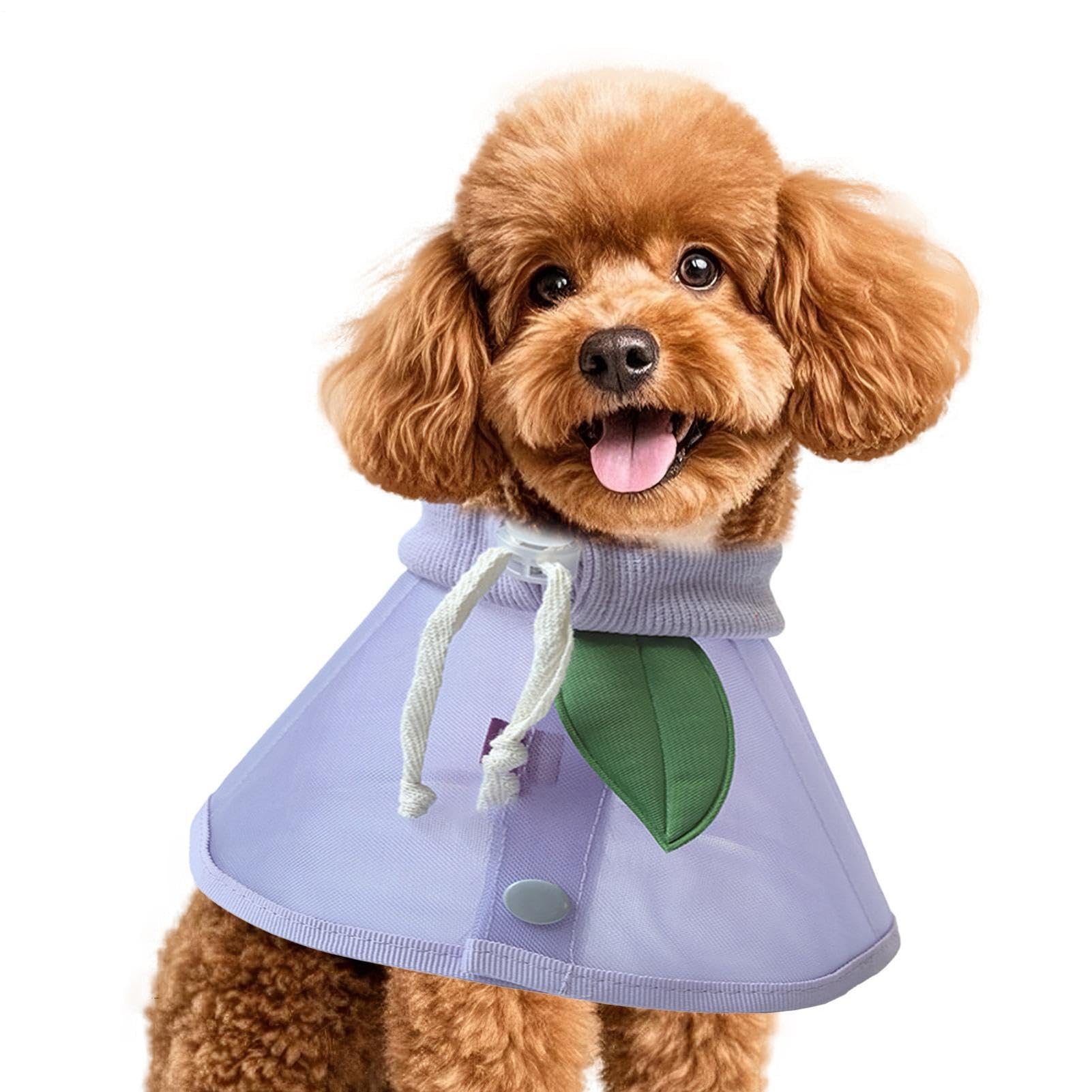 Collar de cono para perro con malla transpirable protector antilamido para razas grandes
