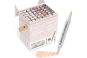 Arrtx Artist Skin Tone Alcohol Markers Dual Tip