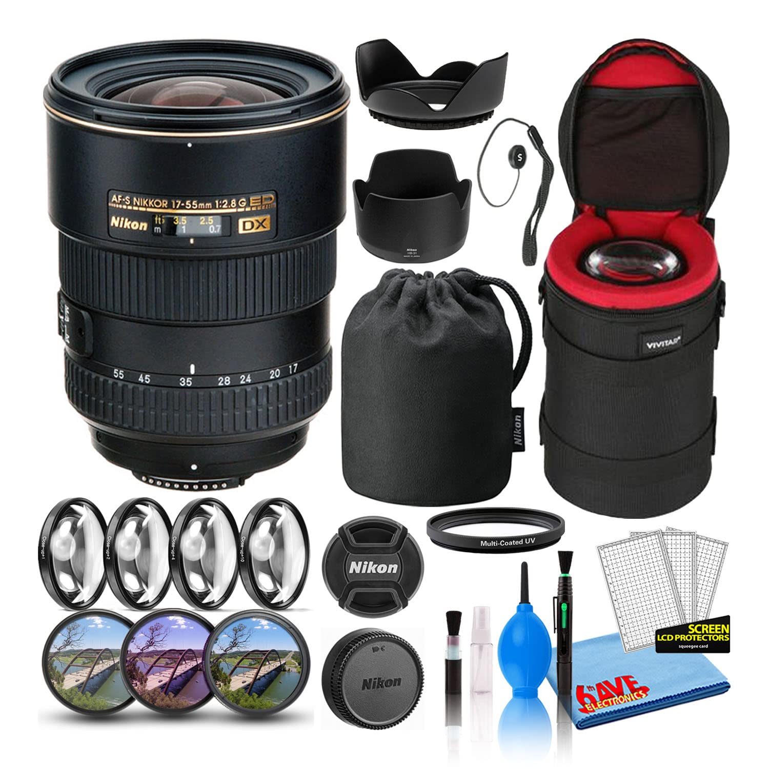 Amazon.com: Nikon AF-S DX Zoom-NIKKOR 17-55mm f/2.8G IF-ED Lens 